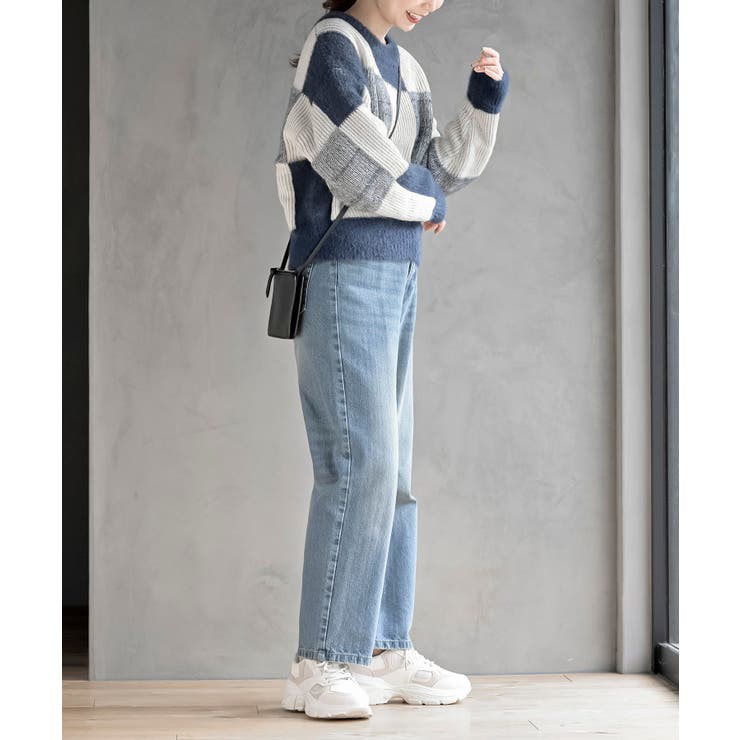 ブロック配色柄ニットプルオーバー | rps | 詳細画像21 