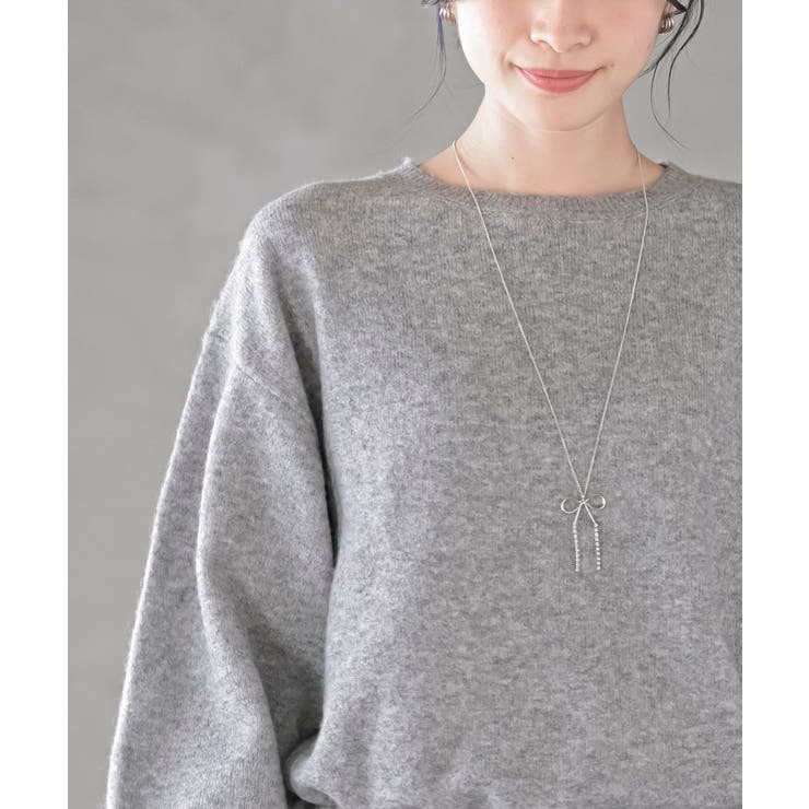 裾布帛ドッキングニットプルオーバー | rps | 詳細画像14 