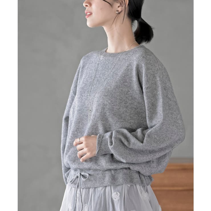 裾布帛ドッキングニットプルオーバー | rps | 詳細画像15 