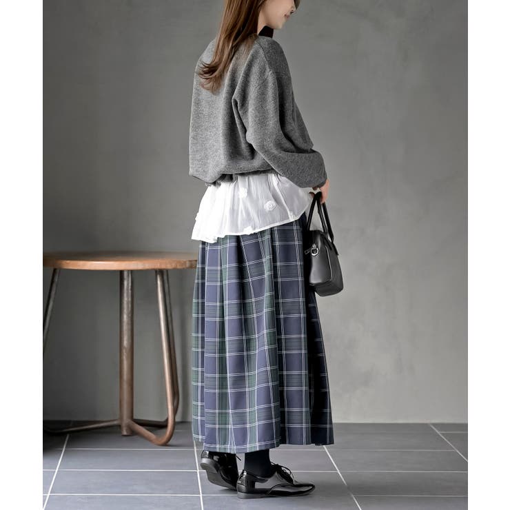 裾布帛ドッキングニットプルオーバー | rps | 詳細画像5 