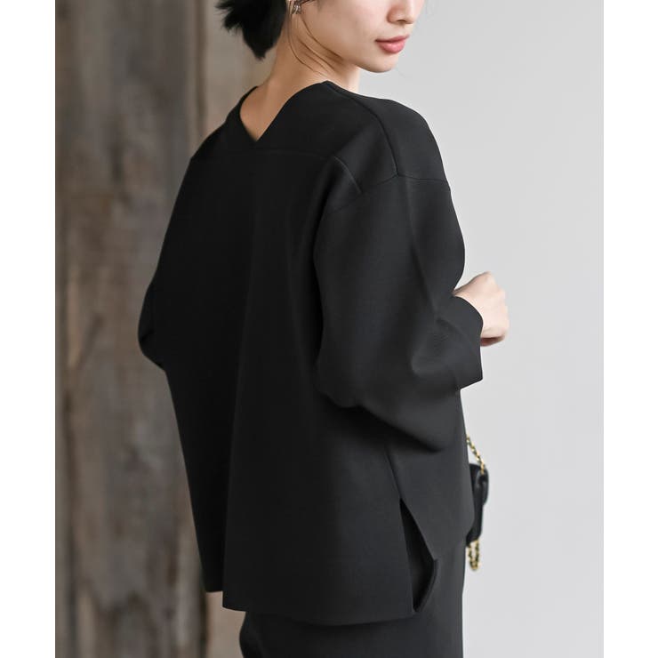 Ｖネックニットプルオーバー＋ニットパンツセットアップ | rps | 詳細画像16 