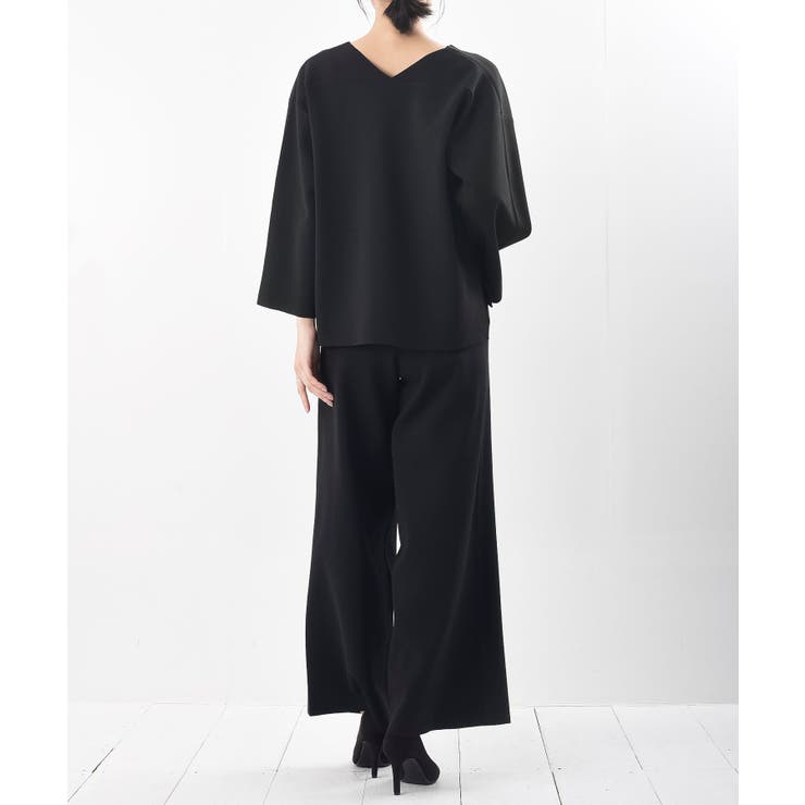 Ｖネックニットプルオーバー＋ニットパンツセットアップ | rps | 詳細画像32 