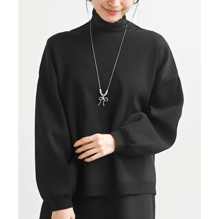 ボートネックニットプルオーバー＋ニットスカートセットアップ | rps | 詳細画像14 