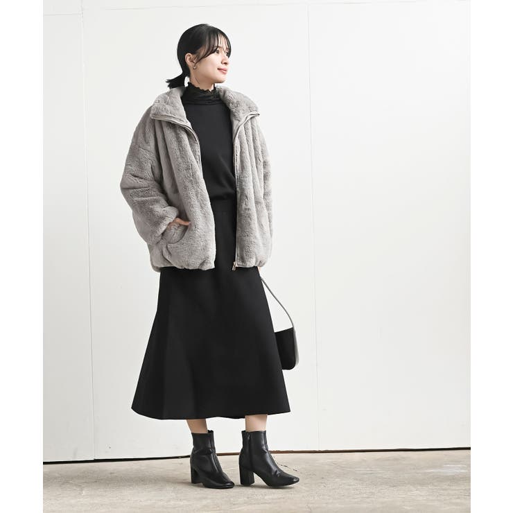 ボートネックニットプルオーバー＋ニットスカートセットアップ | rps | 詳細画像19 