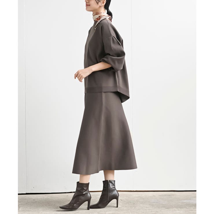 ボートネックニットプルオーバー＋ニットスカートセットアップ | rps | 詳細画像21 