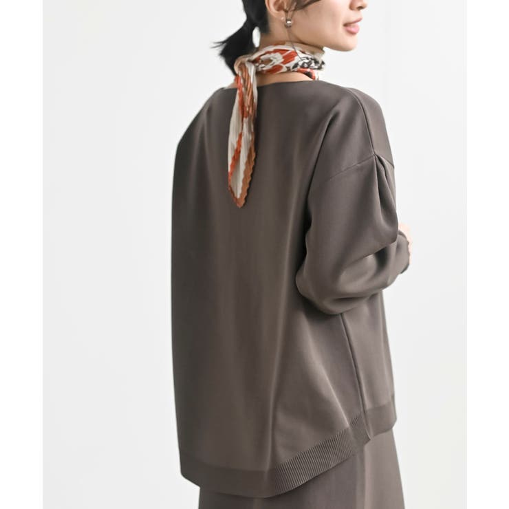 ボートネックニットプルオーバー＋ニットスカートセットアップ | rps | 詳細画像26 