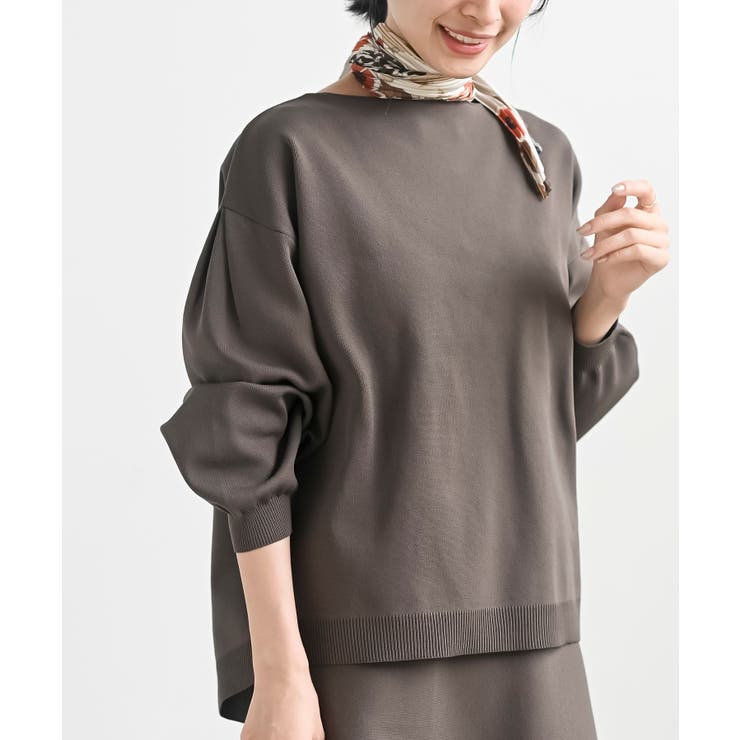 ボートネックニットプルオーバー＋ニットスカートセットアップ | rps | 詳細画像27 