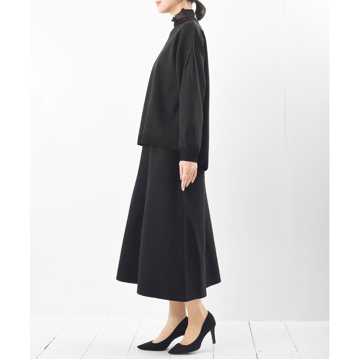 ボートネックニットプルオーバー＋ニットスカートセットアップ | rps | 詳細画像29 