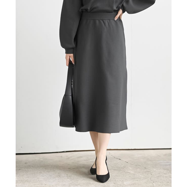 ボートネックニットプルオーバー＋ニットスカートセットアップ | rps | 詳細画像9 