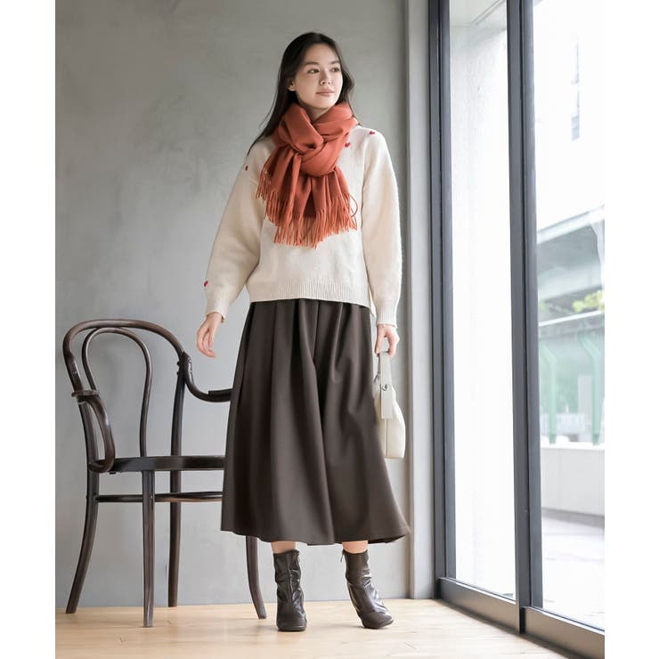 ハート刺繍ニットプルオーバー | rps | 詳細画像10 