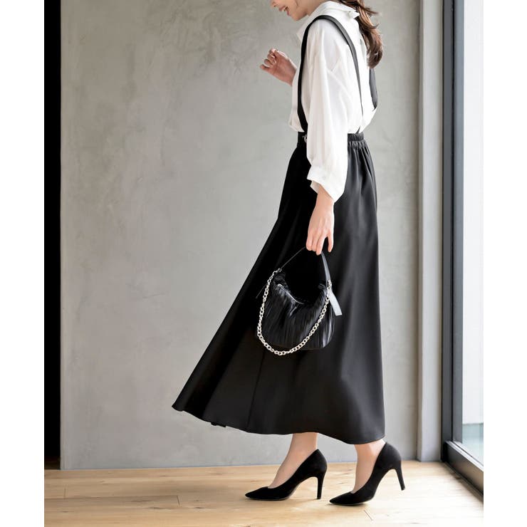 BIGリングダブルクロスジャンパースカート | rps | 詳細画像29 