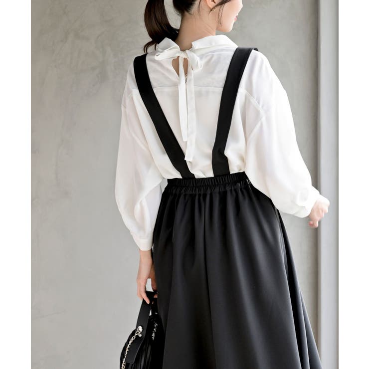 BIGリングダブルクロスジャンパースカート | rps | 詳細画像32 