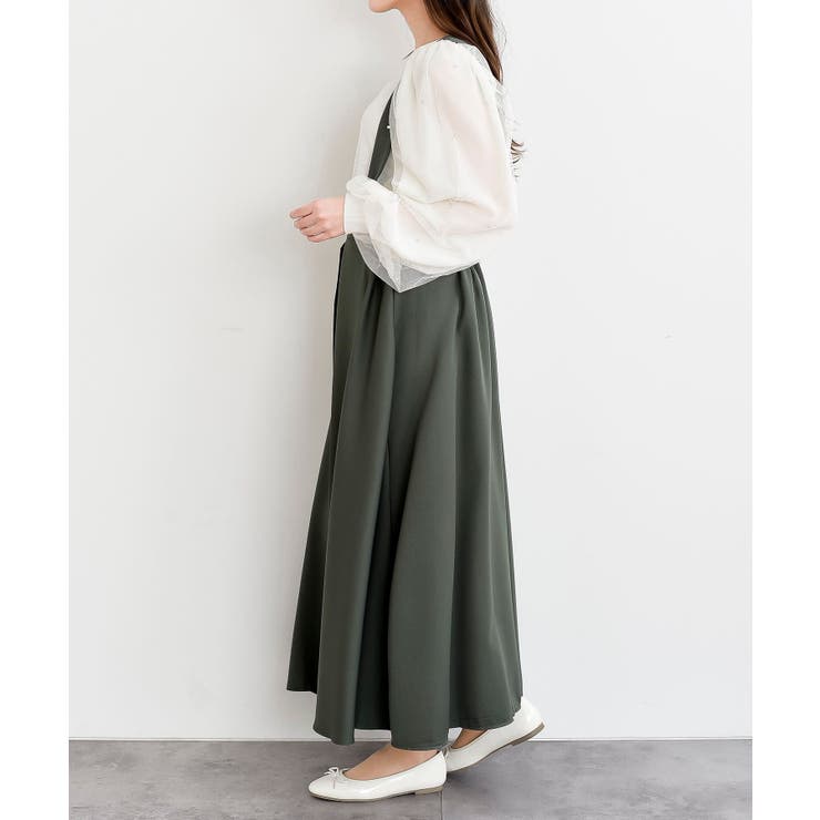 BIGリングダブルクロスジャンパースカート | rps | 詳細画像35 