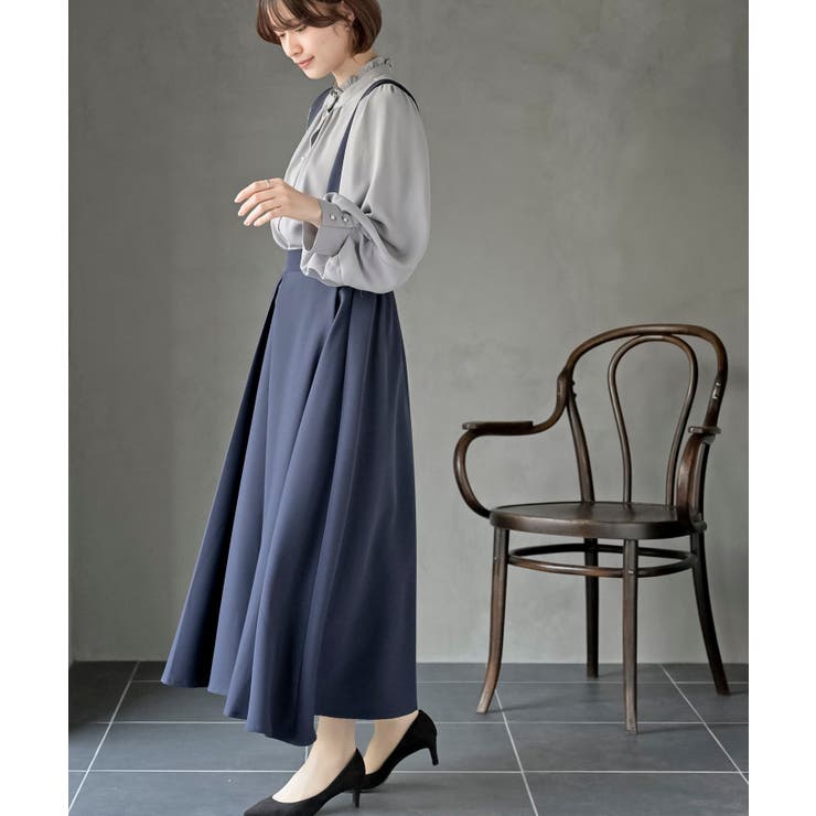 BIGリングダブルクロスジャンパースカート | rps | 詳細画像37 