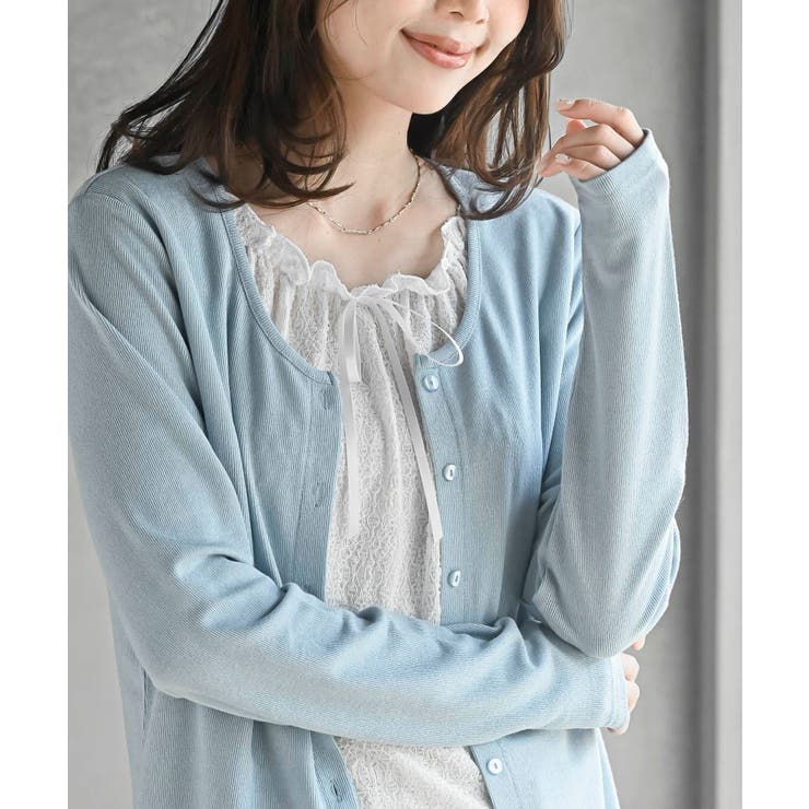 レースレイヤー風カーデプルオーバー | rps | 詳細画像14 