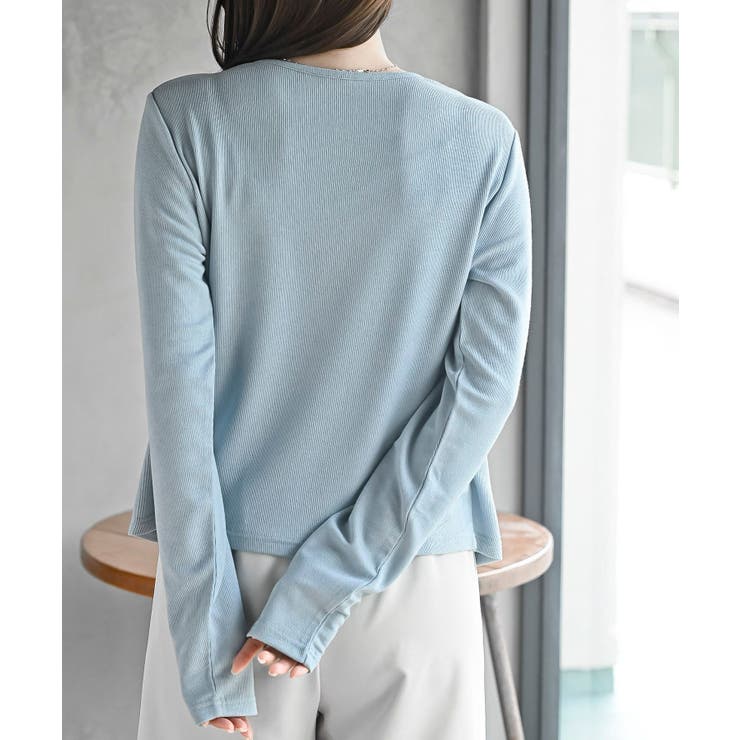 レースレイヤー風カーデプルオーバー | rps | 詳細画像16 