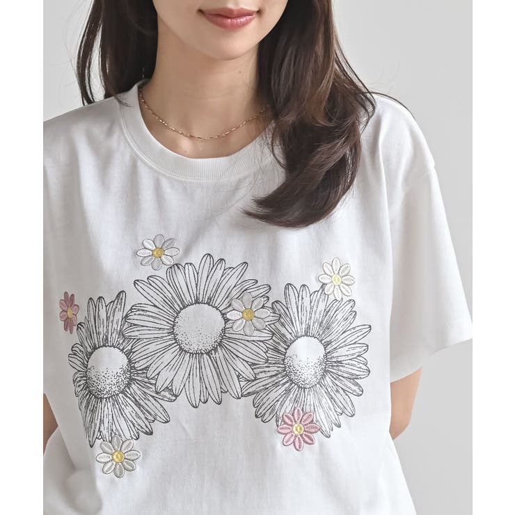 フラワー刺繍＆プリントＢＩＧＴ | rps | 詳細画像6 