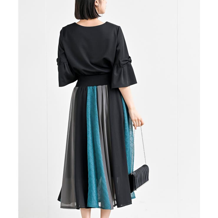 フレアーリボン袖７分プルオーバー | rps | 詳細画像26 