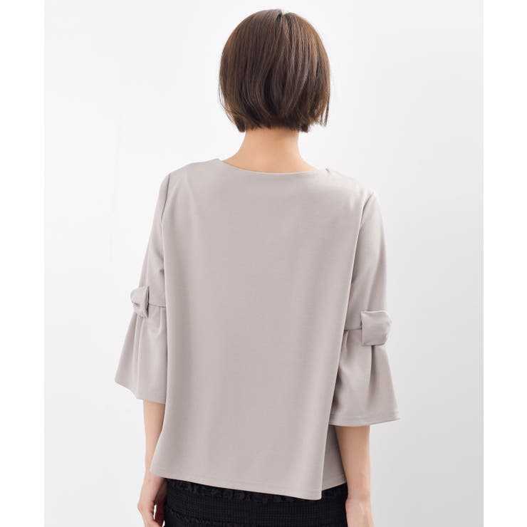 フレアーリボン袖７分プルオーバー | rps | 詳細画像35 