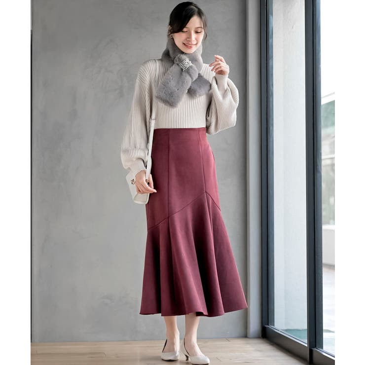 ボリューム袖ボトルネックリブニットプルオーバー | rps | 詳細画像22 