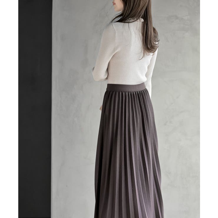 フリルネックリブニットプルオーバー | rps | 詳細画像35