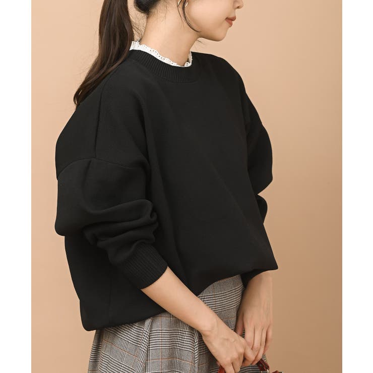 ポリエステルワイドニットプルオーバー[品番：RPSW0000454]｜rps  