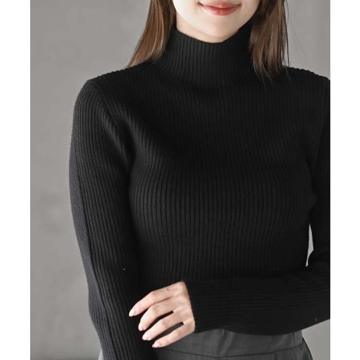 ハイネックリブニットプルオーバー | rps | 詳細画像17 