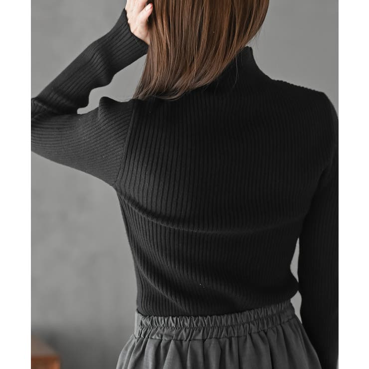 ハイネックリブニットプルオーバー | rps | 詳細画像19 