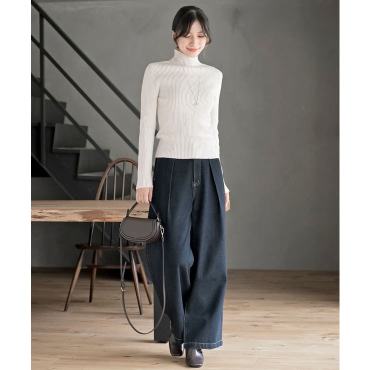 ハイネックリブニットプルオーバー | rps | 詳細画像2 