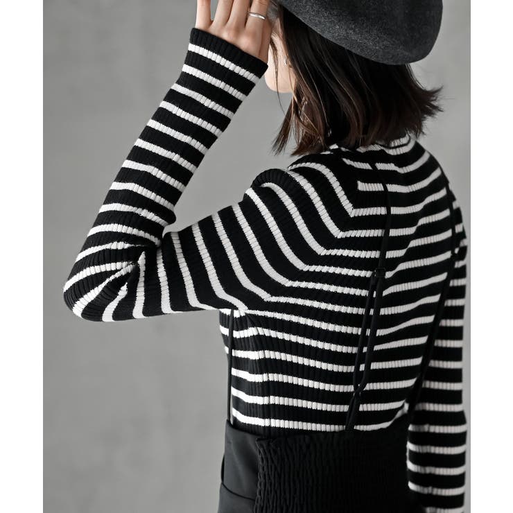 ハイネックリブニットプルオーバー | rps | 詳細画像24 