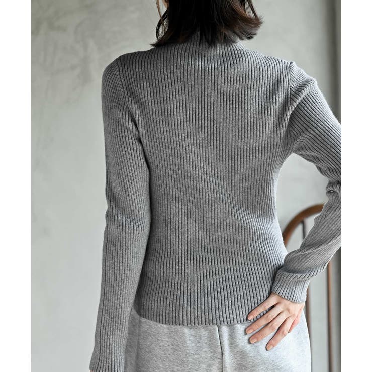 ハイネックリブニットプルオーバー | rps | 詳細画像31 