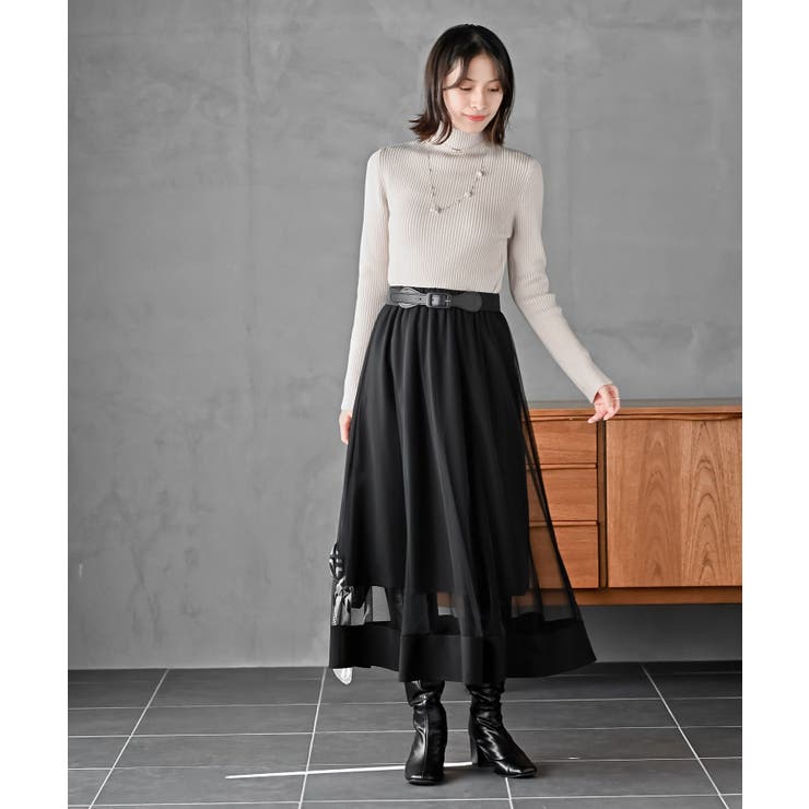 ハイネックリブニットプルオーバー | rps | 詳細画像32 