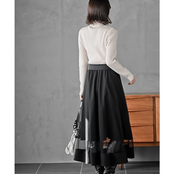 ハイネックリブニットプルオーバー | rps | 詳細画像33 