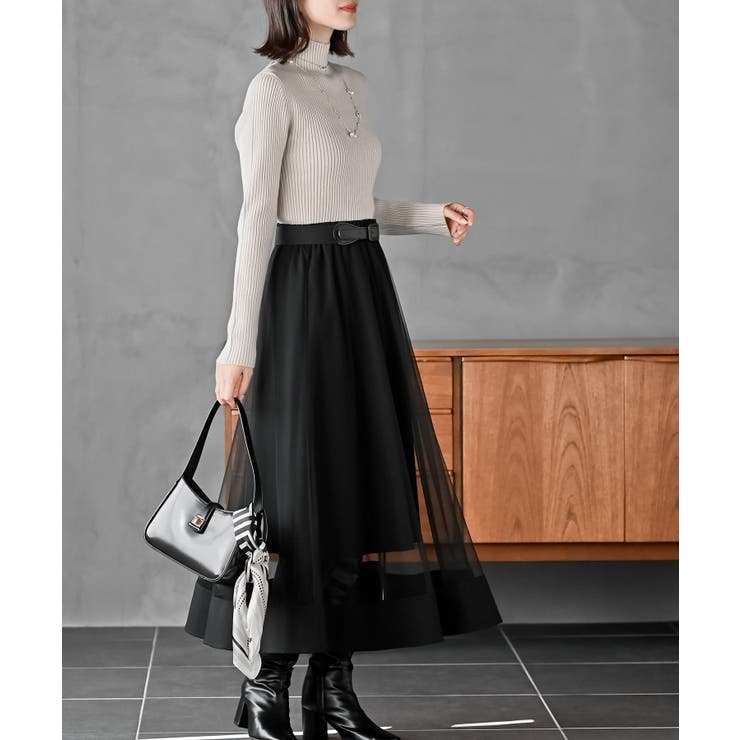 ハイネックリブニットプルオーバー | rps | 詳細画像34 