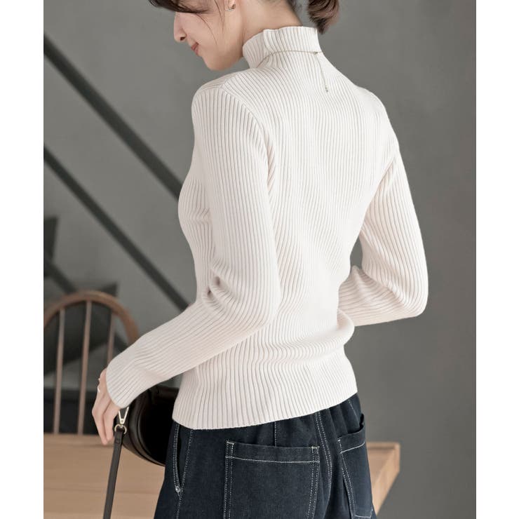 ハイネックリブニットプルオーバー | rps | 詳細画像4 