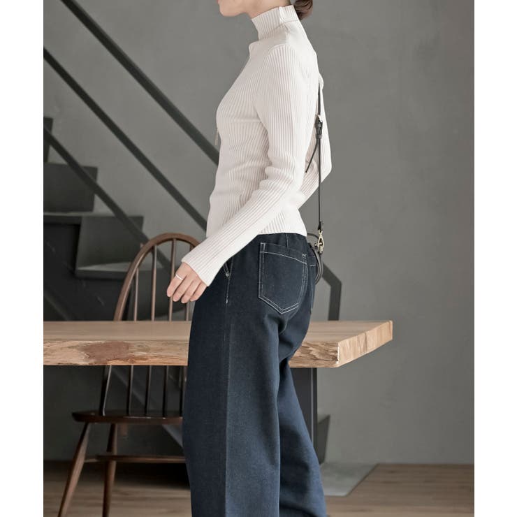 ハイネックリブニットプルオーバー | rps | 詳細画像6 