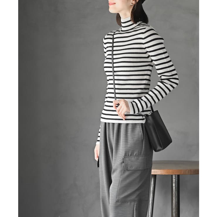 ハイネックリブニットプルオーバー | rps | 詳細画像9 