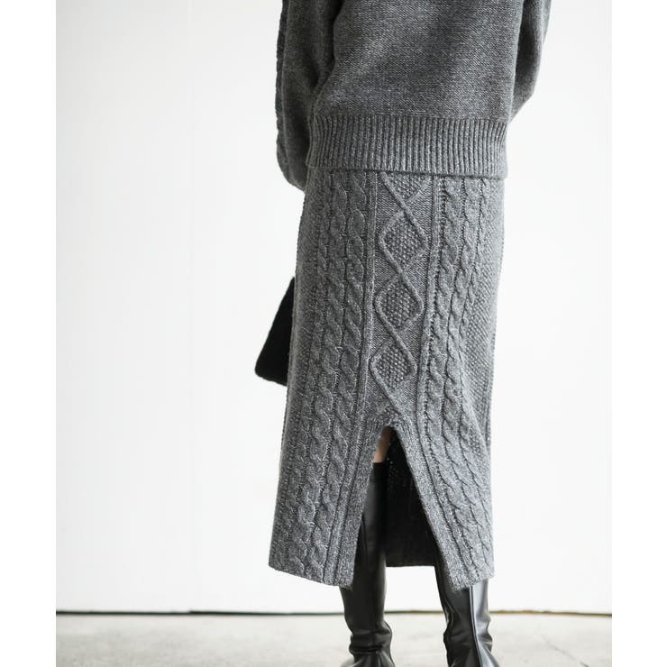 ウール混ニットセットアップ | rps | 詳細画像13 