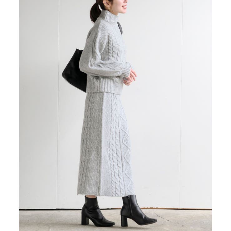 ウール混ニットセットアップ | rps | 詳細画像18 