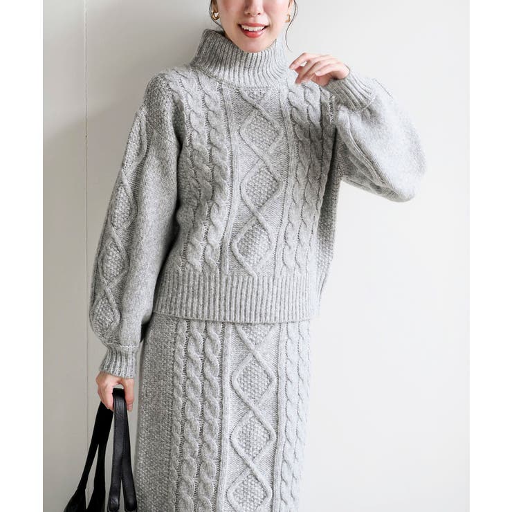 ウール混ニットセットアップ | rps | 詳細画像19 