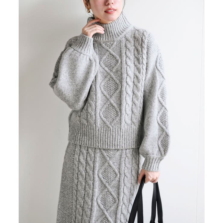 ウール混ニットセットアップ | rps | 詳細画像20 