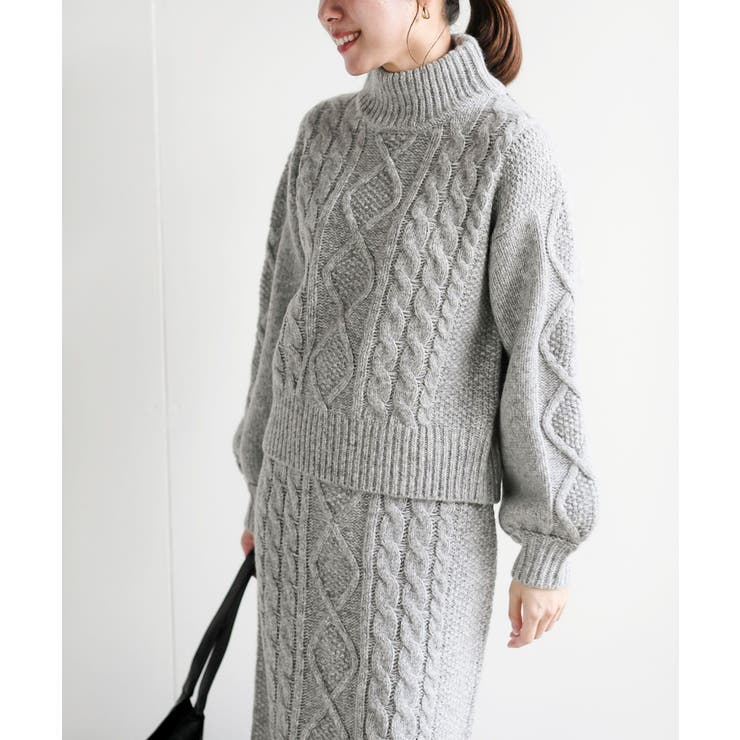 ウール混ニットセットアップ | rps | 詳細画像21 