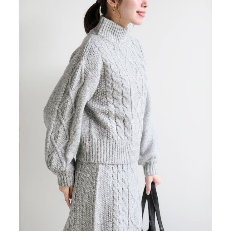 ウール混ニットセットアップ | rps | 詳細画像23 