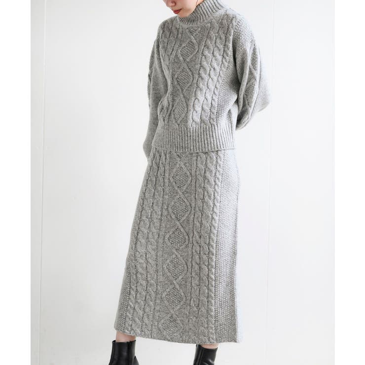 ウール混ニットセットアップ | rps | 詳細画像24 