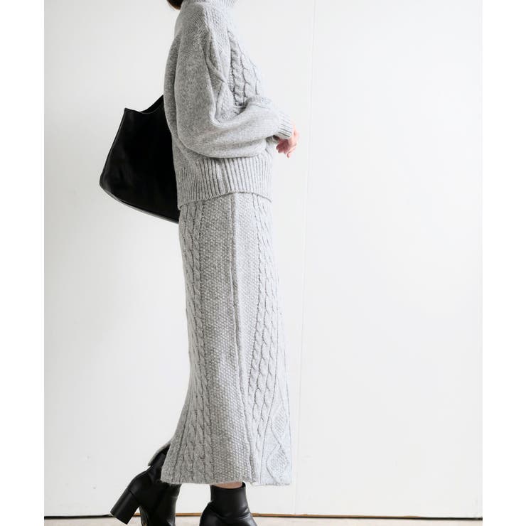 ウール混ニットセットアップ | rps | 詳細画像27 