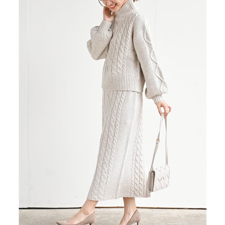 ウール混ニットセットアップ | rps | 詳細画像29 