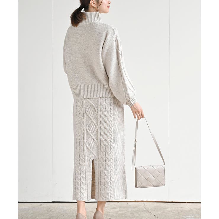 ウール混ニットセットアップ | rps | 詳細画像30 