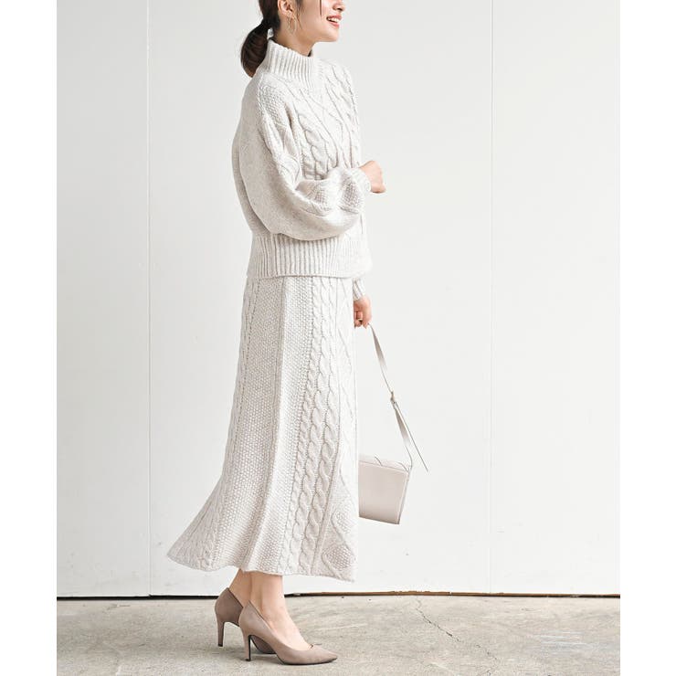 ウール混ニットセットアップ | rps | 詳細画像31 