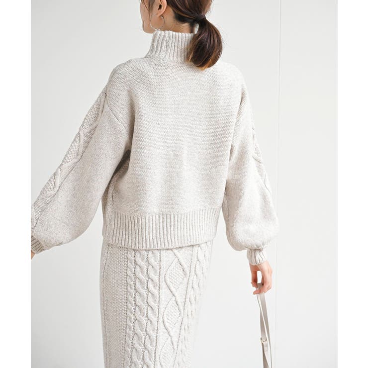 ウール混ニットセットアップ | rps | 詳細画像34 