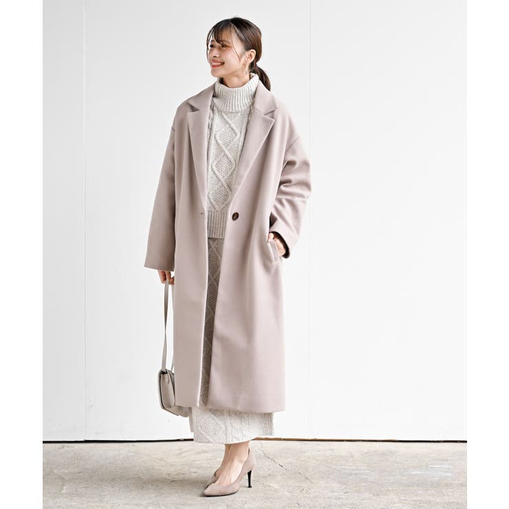 ウール混ニットセットアップ[品番：RPSW0002128]｜rps（アールピーエス